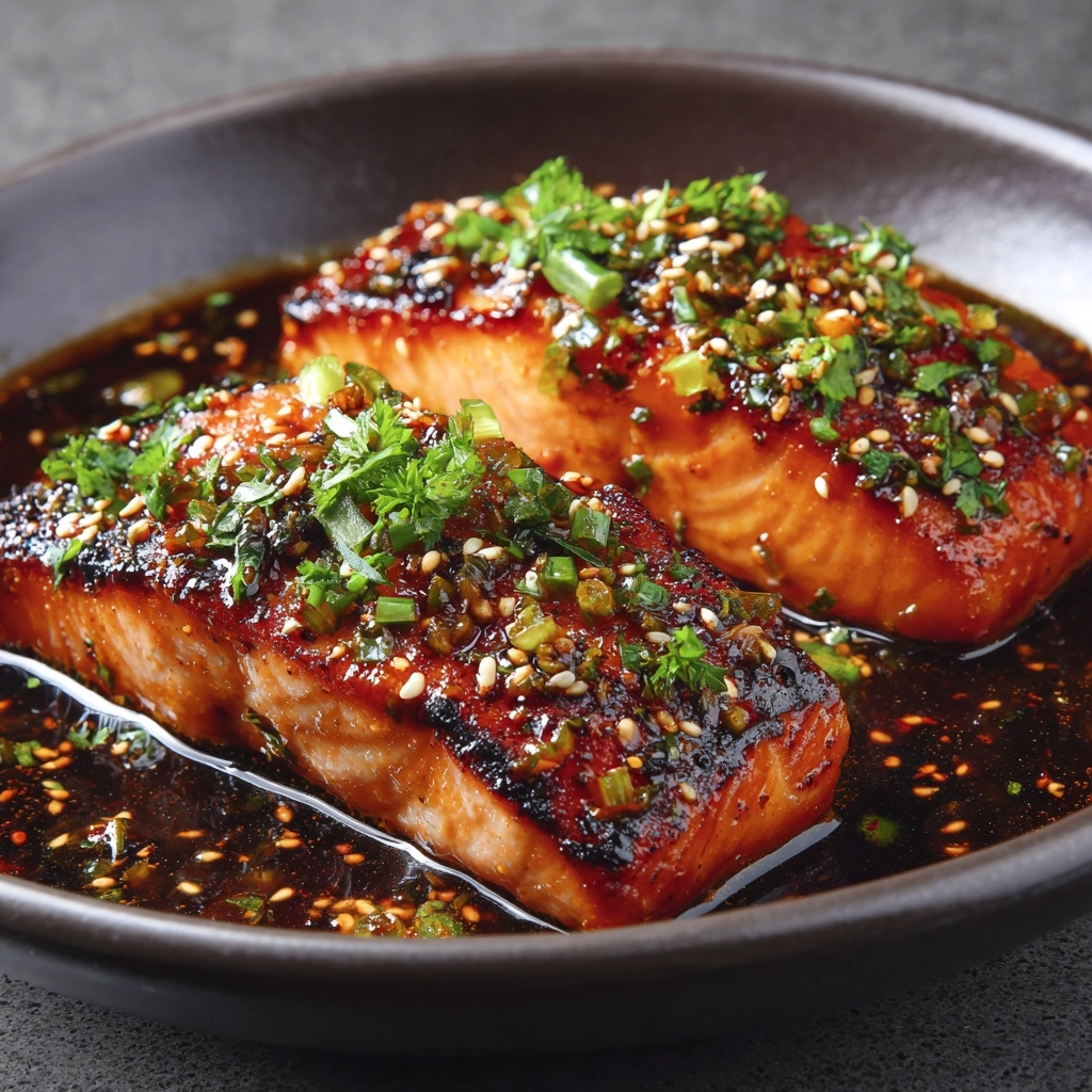 Miso Butter Salmon Recipe - Recipe Image