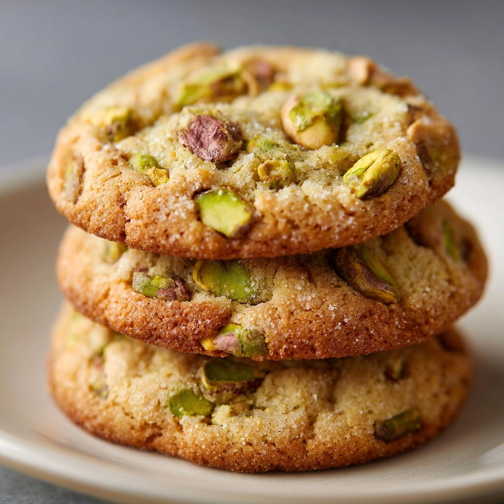 Salted Honey Pistachio Cookies Recipe - Recipe Image