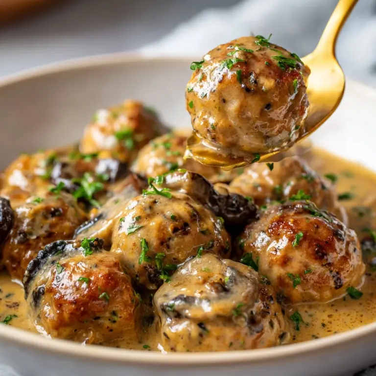 Crockpot Meatball Stroganoff Recipe