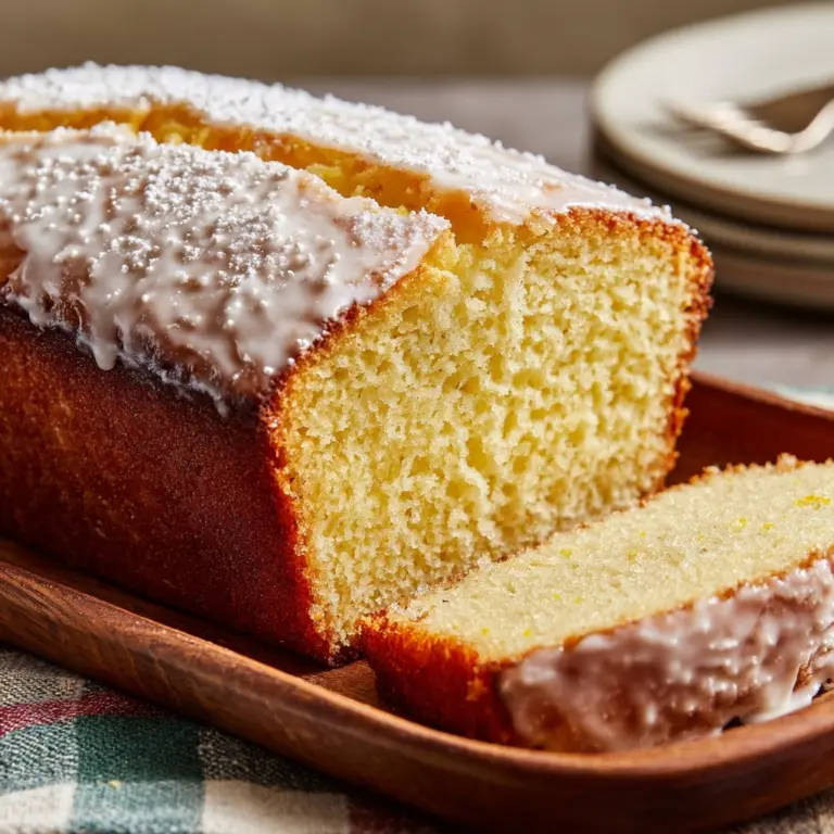 Vanilla Pound Cake Delight Recipe