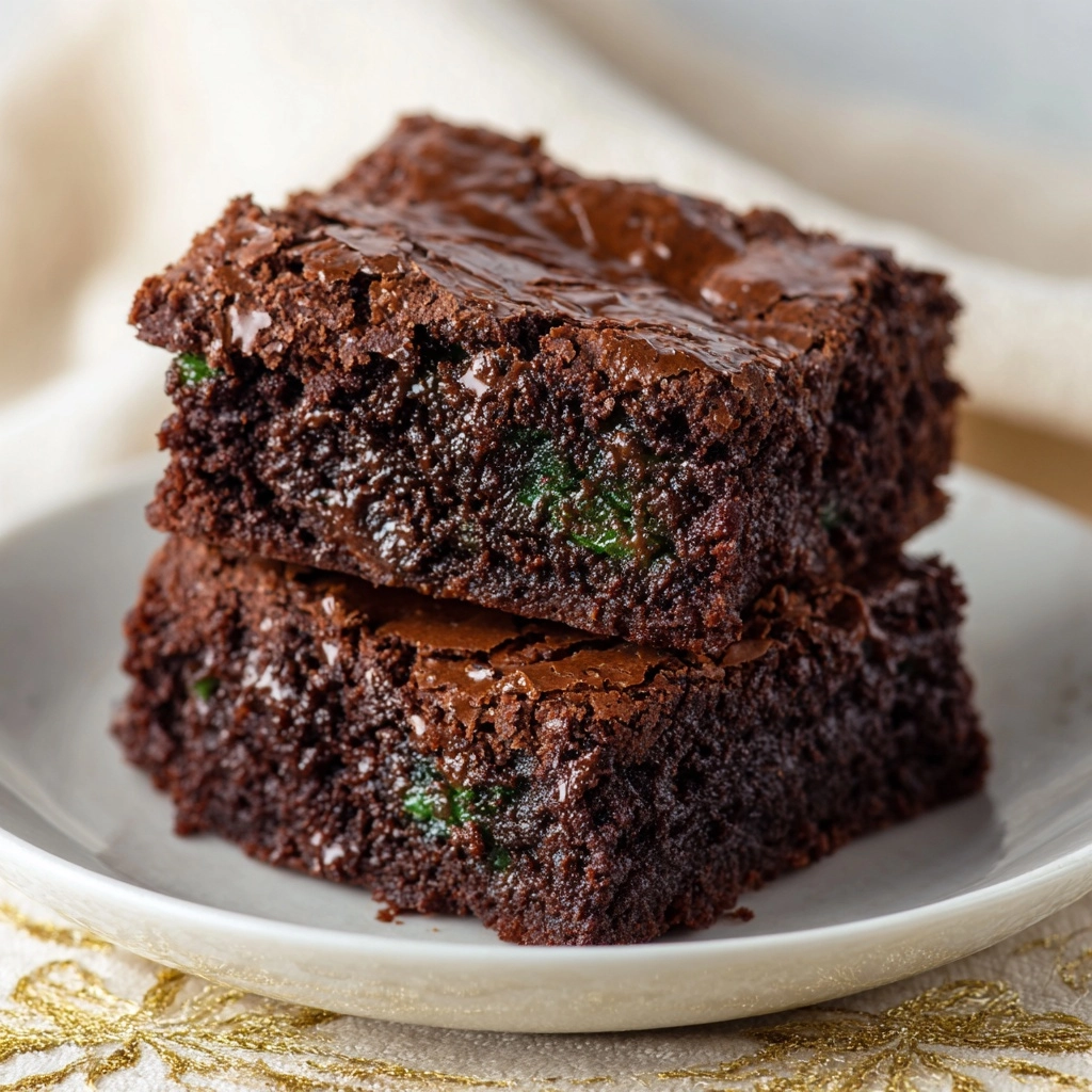 Zucchini Brownies Recipe - Recipe Image