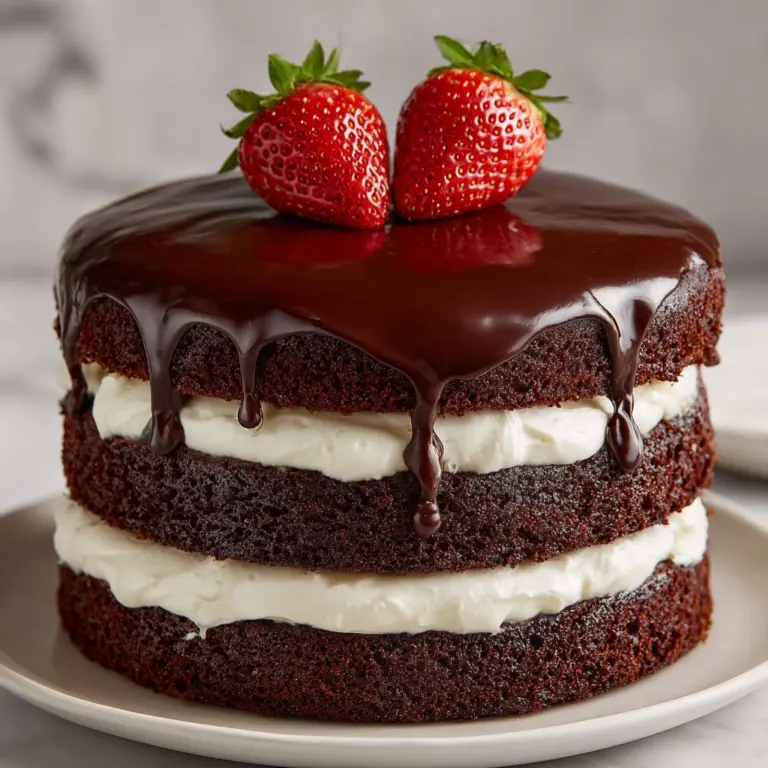 Mini Brownie Cake Recipe