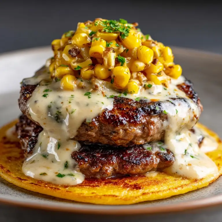 Street Corn Smash Burger Tacos Recipe