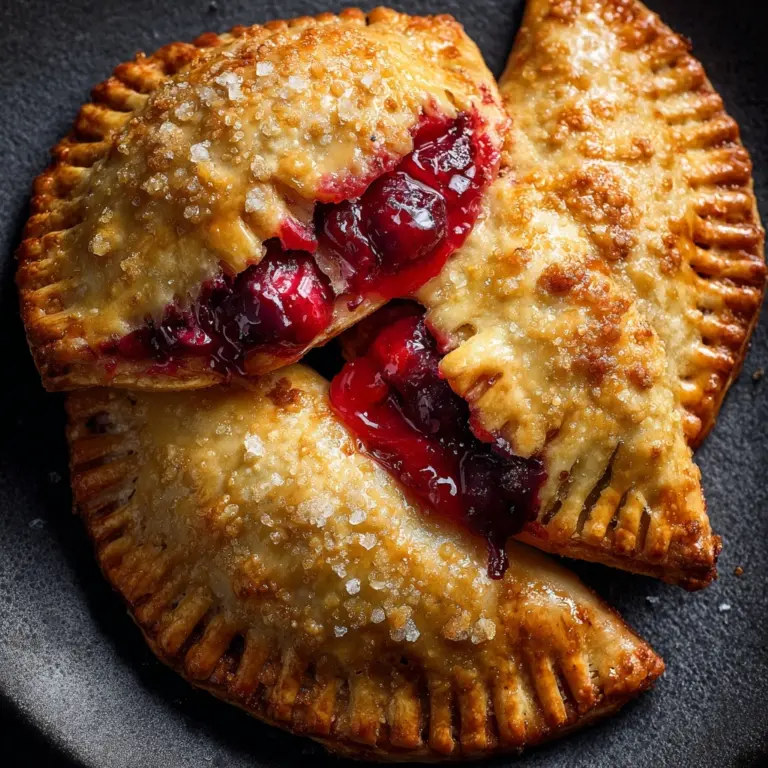 Air Fryer Cherry Cream Cheese Hand Pies Recipe