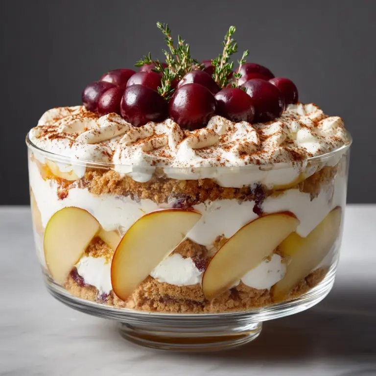 Lightened Almond Pound Cake Trifle Recipe