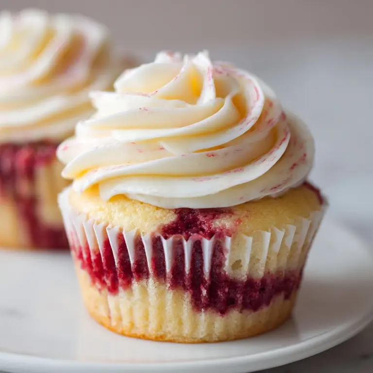 A Bright Delight: Lemon Raspberry Cupcakes Recipe