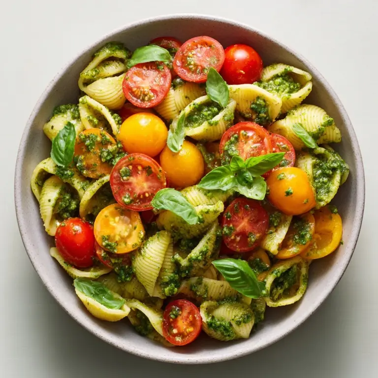 Pesto Pasta Salad Recipe