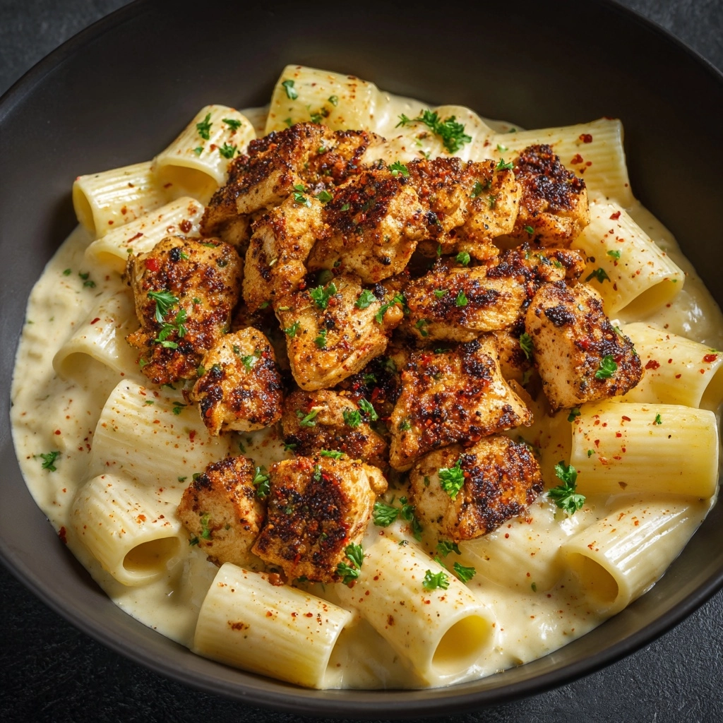 Cajun Salmon Rigatoni Recipe - Recipe Image