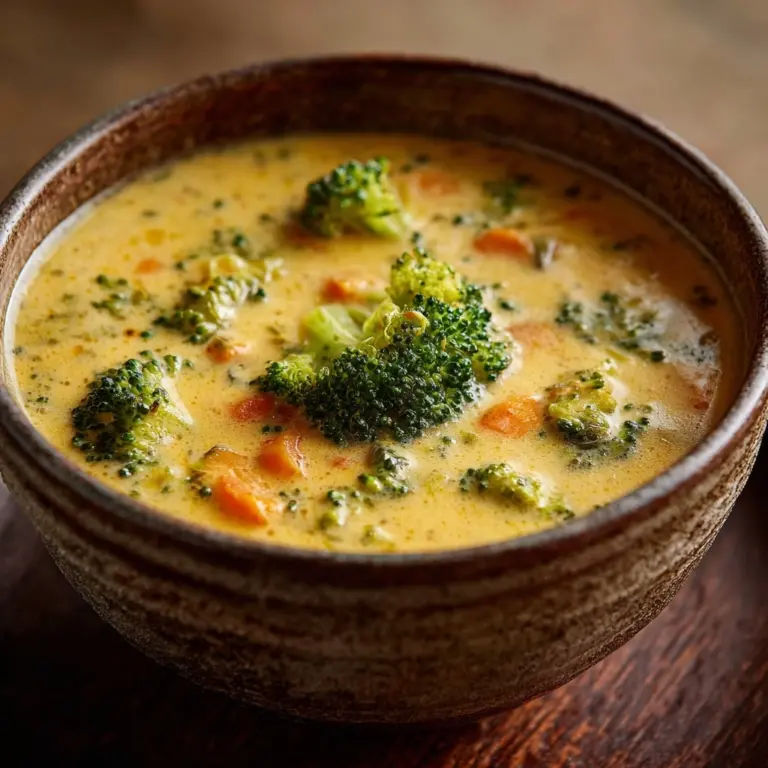 Panera’s Broccoli Cheddar Soup Recipe