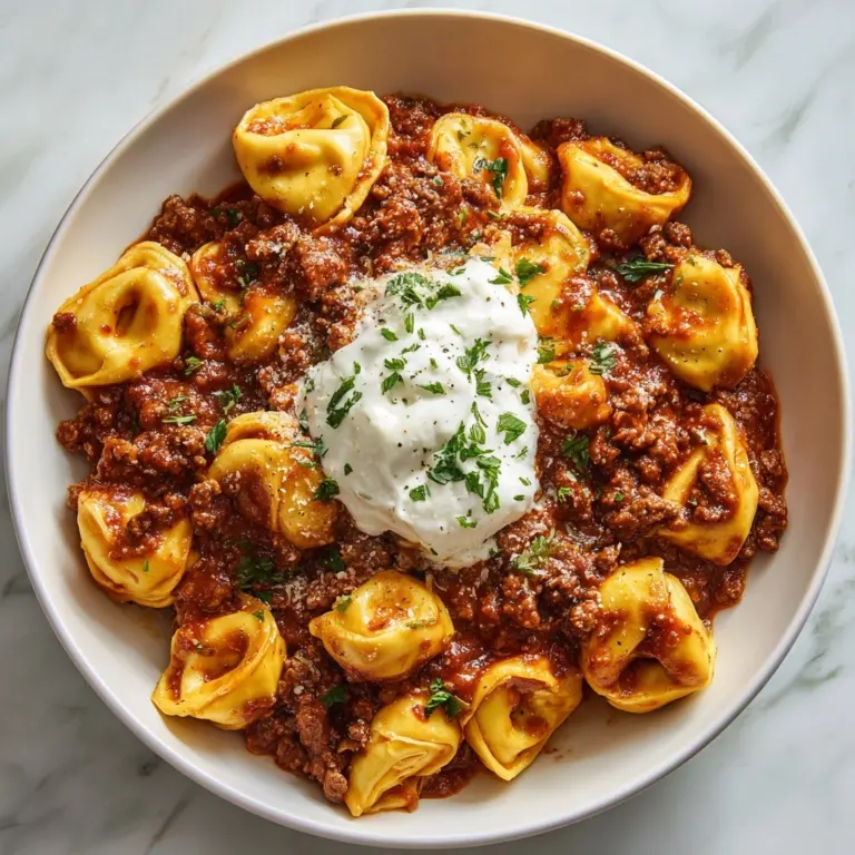 Cheesy Beef Enchiladas Tortellini: A Delicious Twist on Classic Comfort Food Recipe