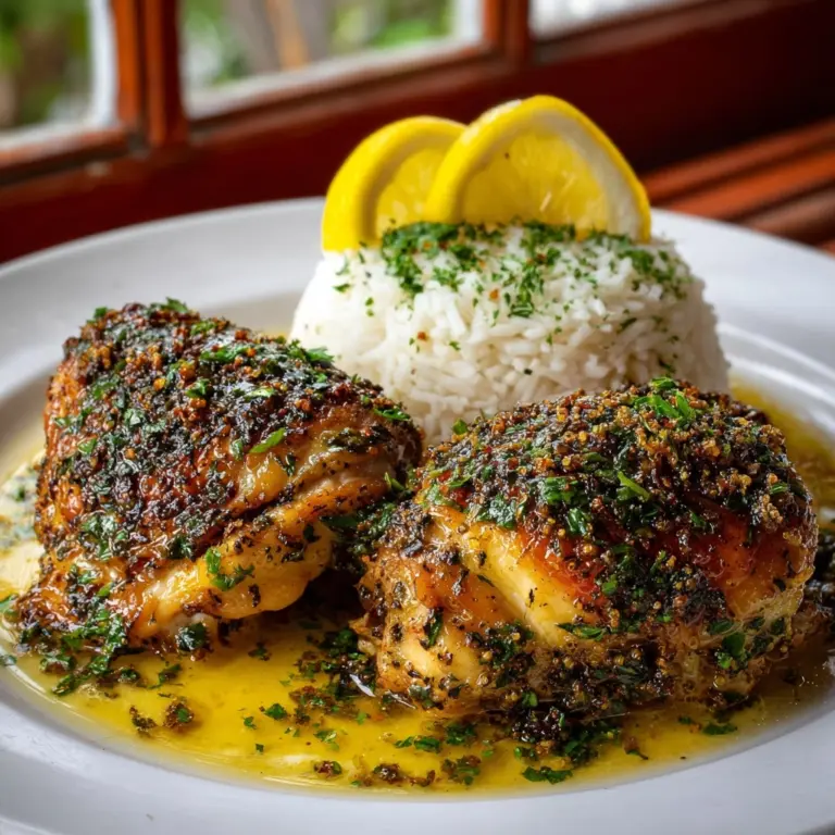 Crockpot Lemon Garlic Chicken Thighs Recipe