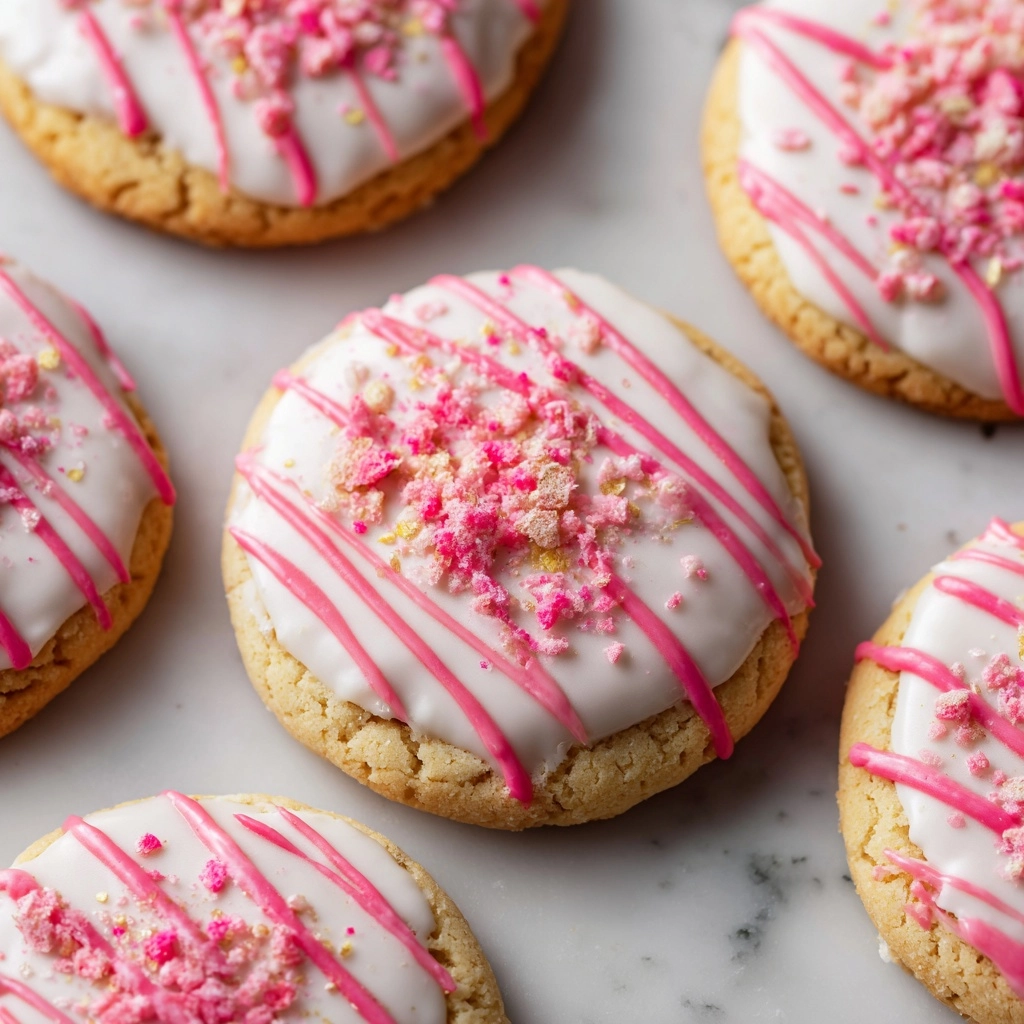 Strawberry Shortcake Sugar Cookies Recipe - Recipe Image