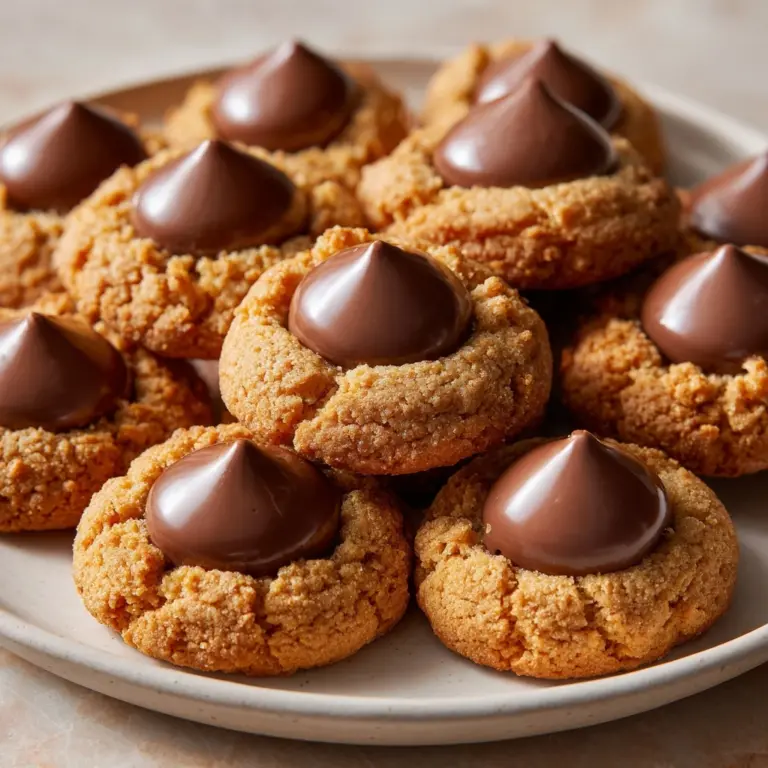 Peanut Butter Blossoms Recipe