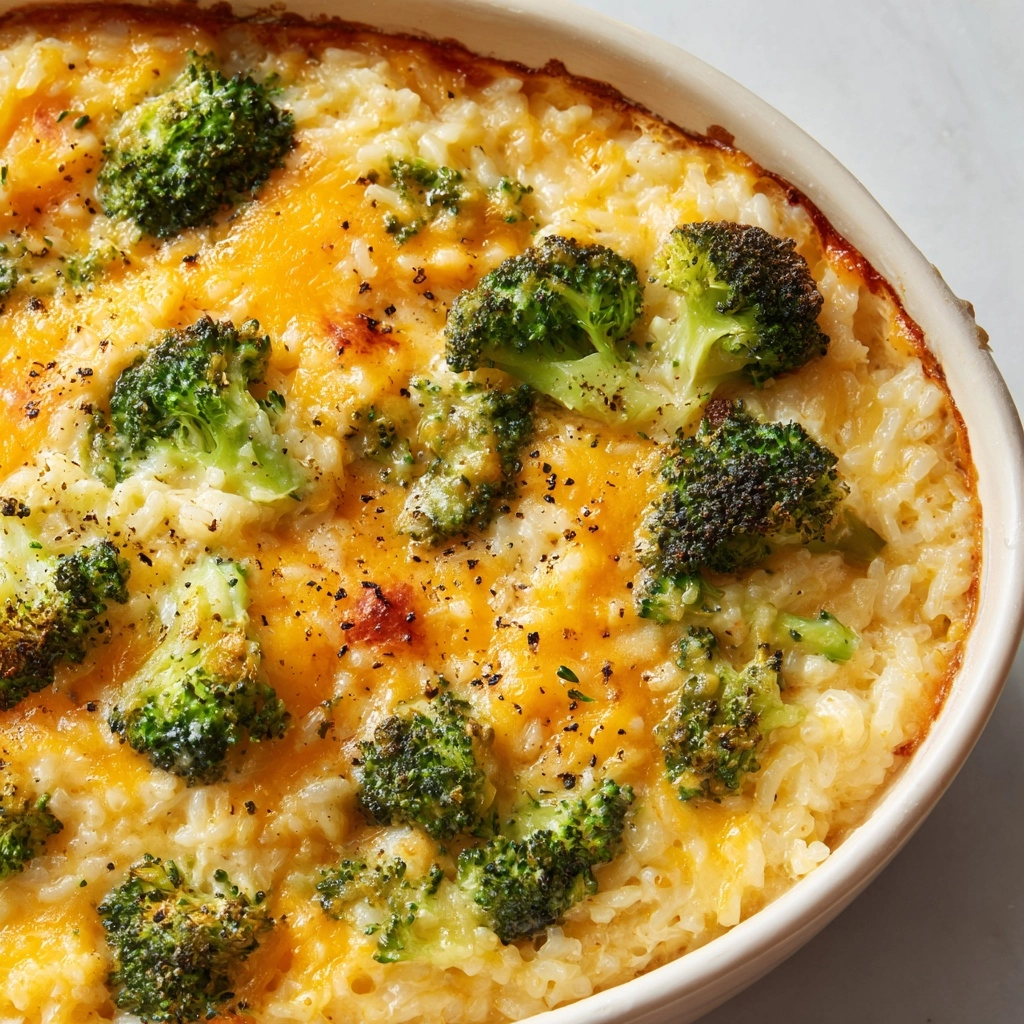 Cheesy Broccoli Rice Casserole Recipe - Recipe Image