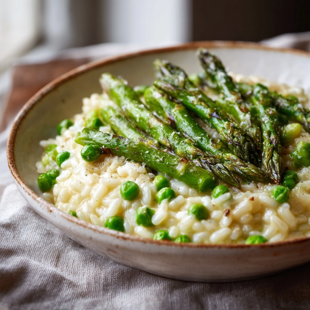 Spring Asparagus Risotto Recipe - Recipe Image