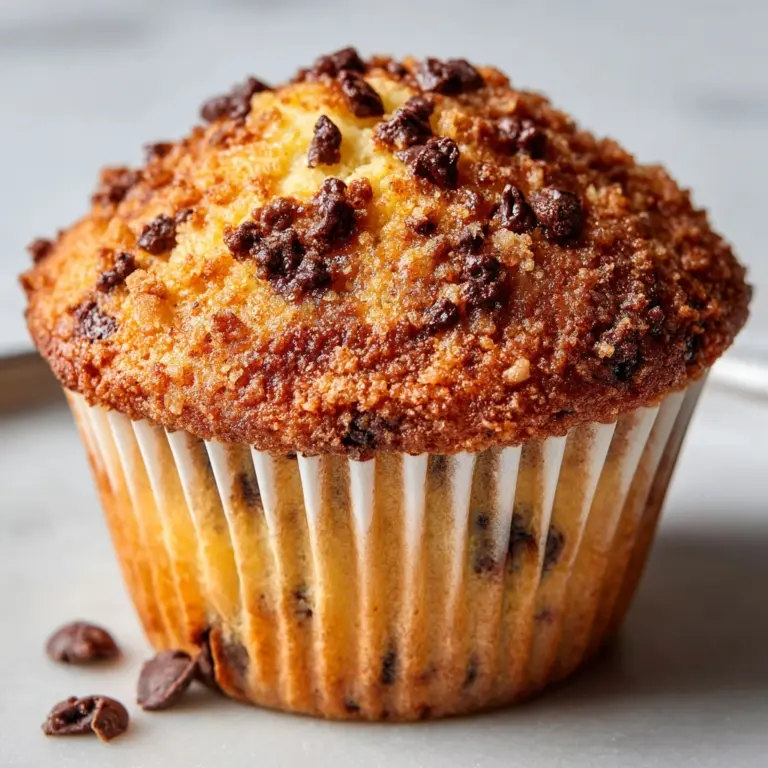 Chocolate Chip Tigernut Flour Muffins Recipe