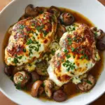 Healthy Mushroom Stuffed Chicken Breast Recipe