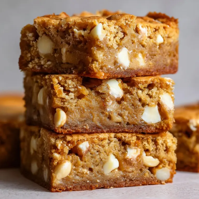 Classic Blondies Recipe