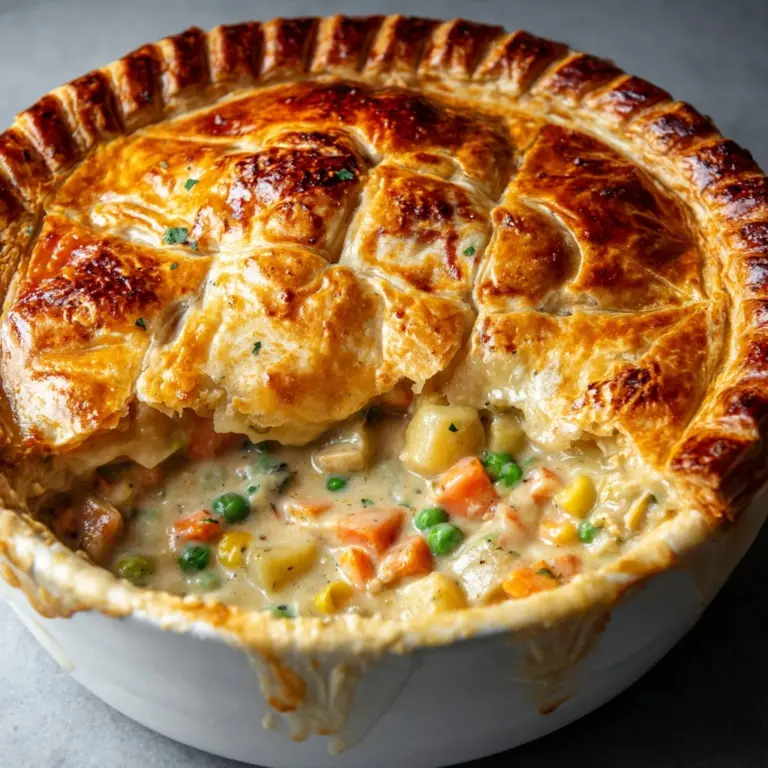 Vegetable Pot Pie Recipe