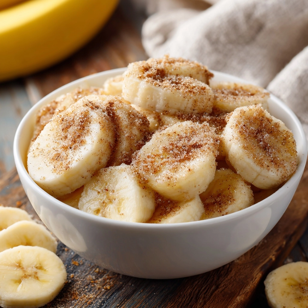 Cinnamon-Sugar Air Fryer Banana Chips Recipe - Recipe Image
