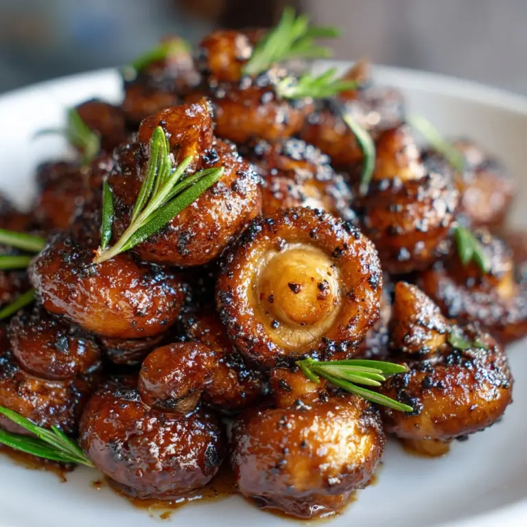 Traeger Lion’s Mane Mushroom Recipe