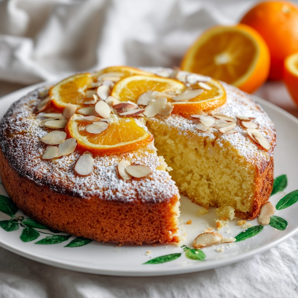 Italian Gluten-Free Almond-Orange Cake Recipe - Recipe Image