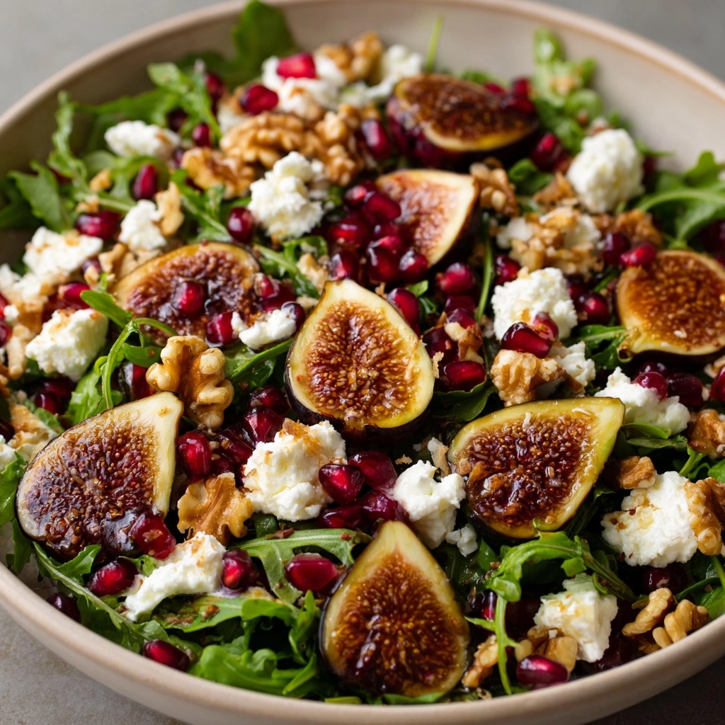 Summer Fig Burrata Salad Recipe - Recipe Image