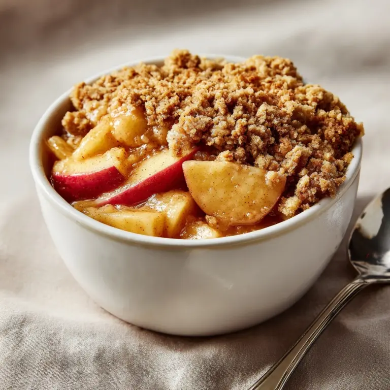 Healthy Apple Crisp Recipe
