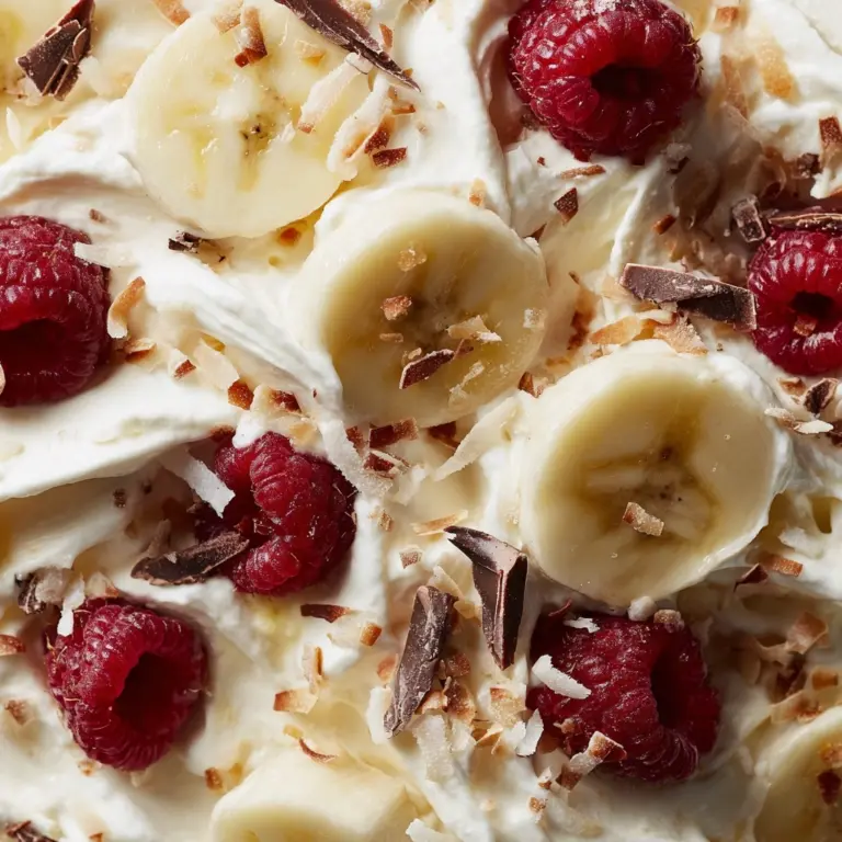 Banana Split Fluff Salad Recipe