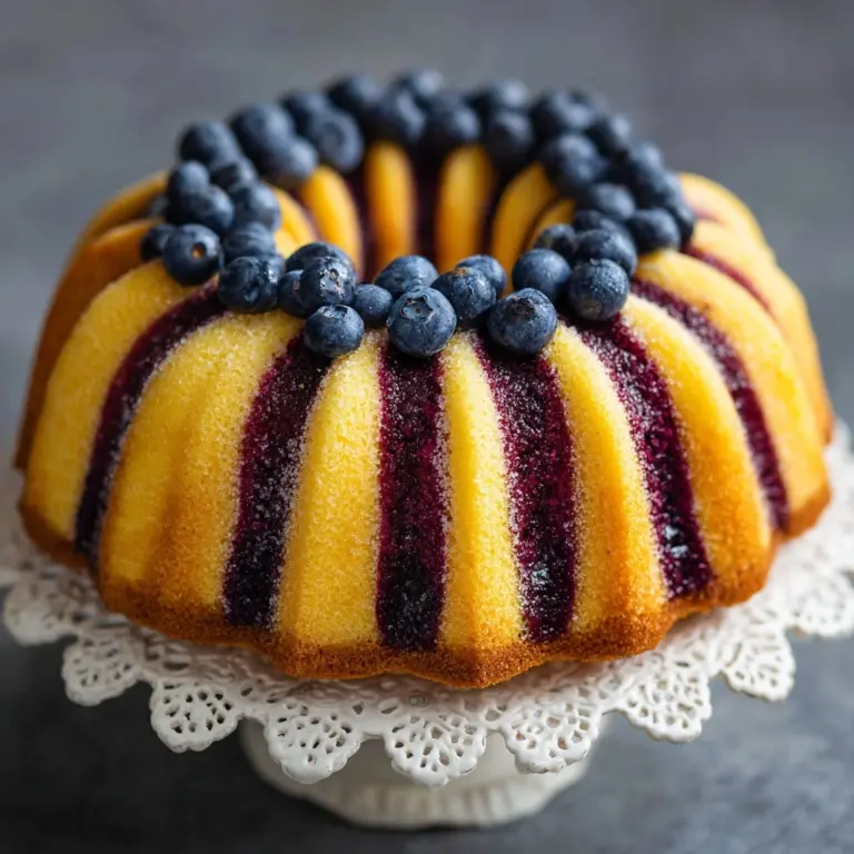 Buttermilk Blueberry Breakfast Cake Recipe