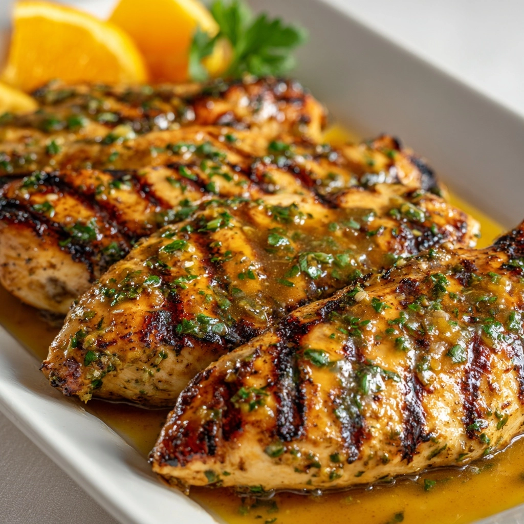 Grilled Citrus Chicken with Glaze Recipe - Recipe Image