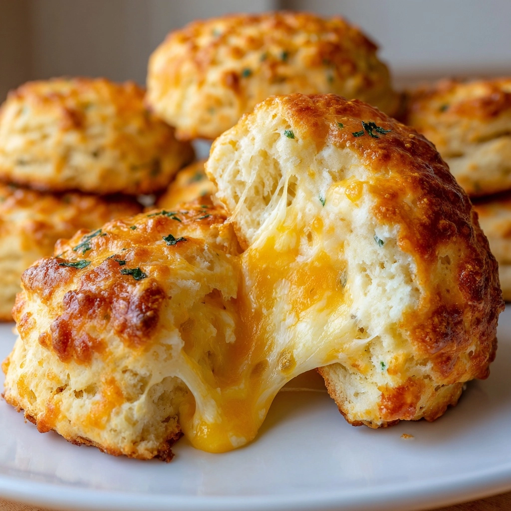 Air Fryer Cheddar Bay Biscuits Recipe - Recipe Image