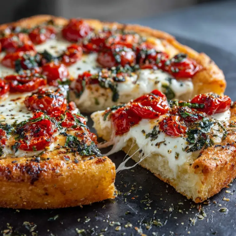 Calabrian Chili Roasted Red Pepper Pizza Recipe