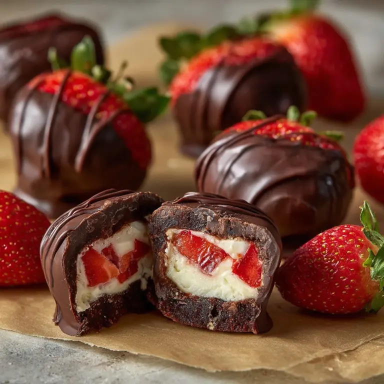 Chocolate-Covered Strawberry Yogurt Clusters Recipe