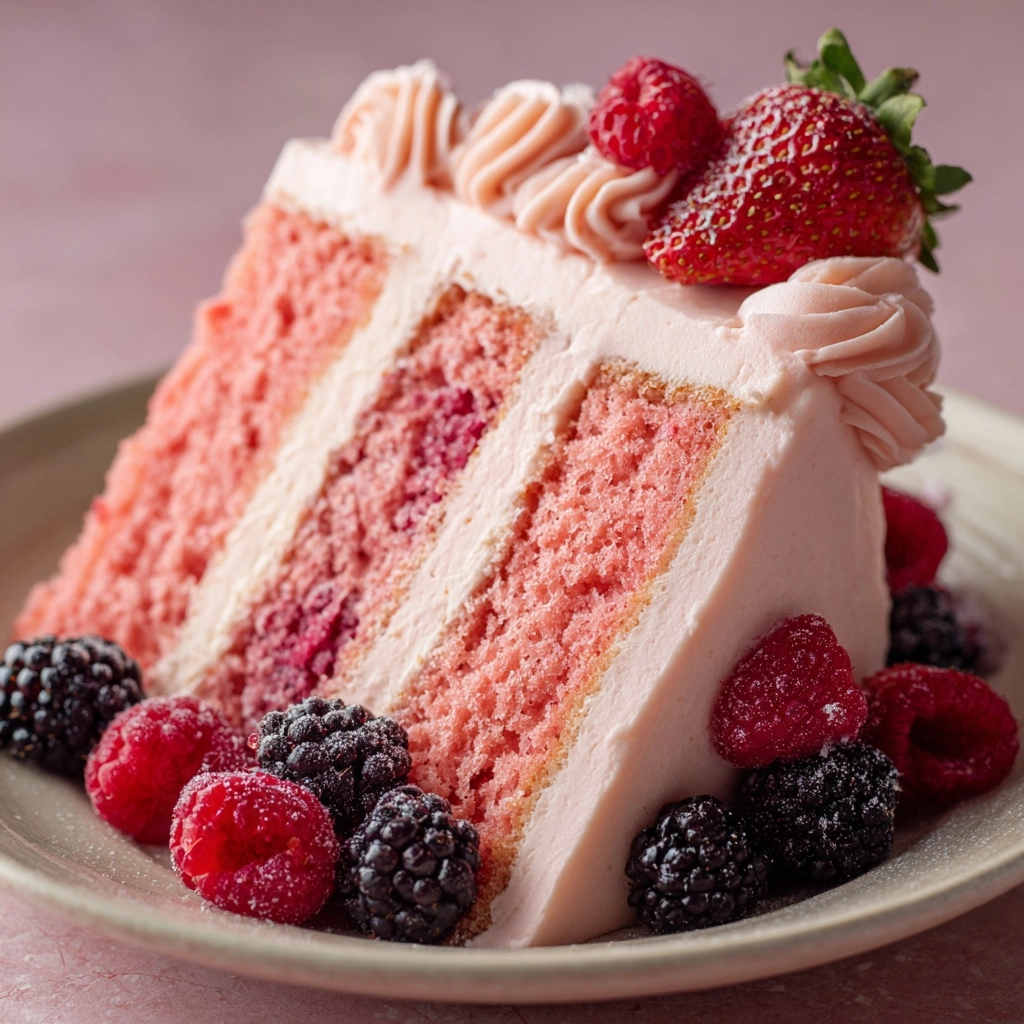 Pink Velvet Cake Recipe - Recipe Image