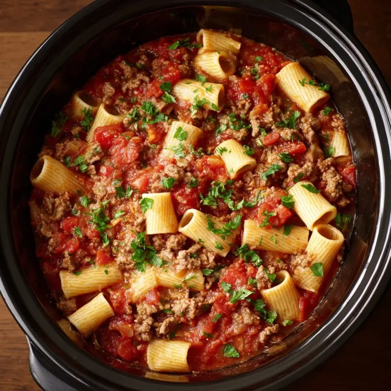 Crockpot Pasta Fagioli Recipe