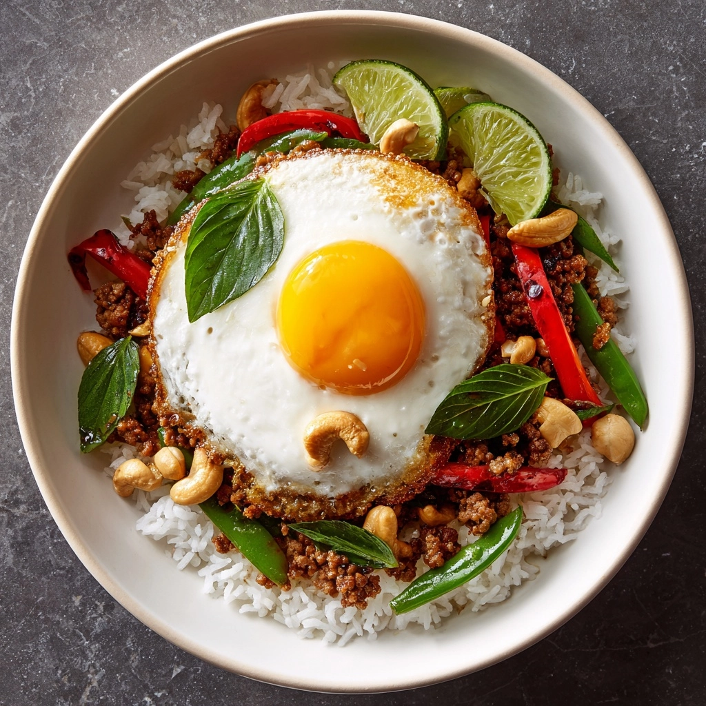 Thai Basil Cashew Chicken Recipe - Recipe Image