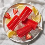 Strawberry Lemonade Popsicles Recipe