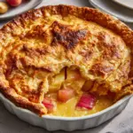 Rhubarb Custard Pie Recipe