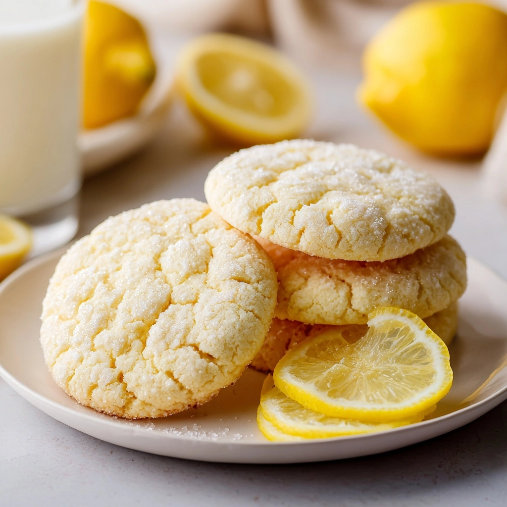 Lemon Sugar Cookies Recipe - Recipe Image