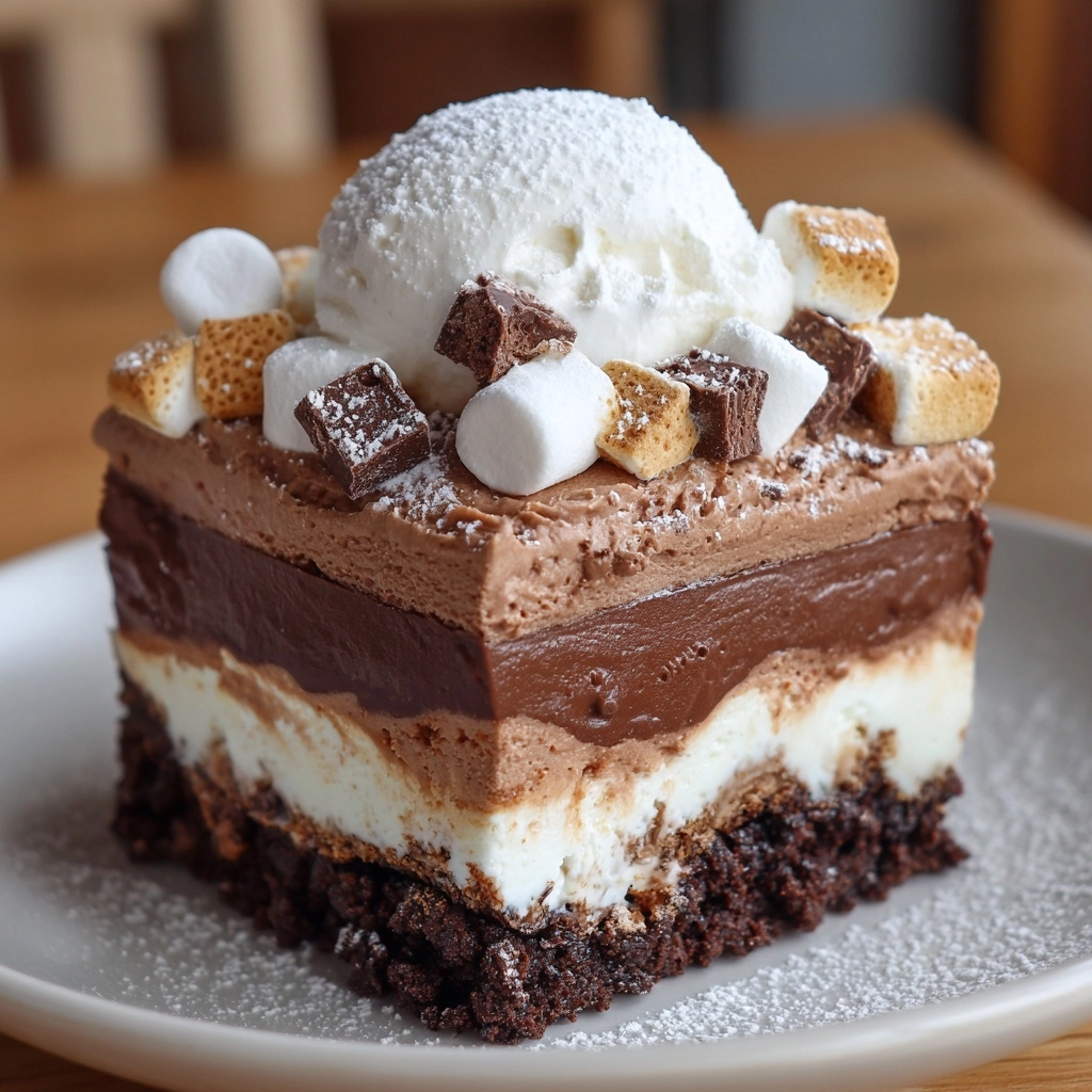 Frozen Hot Chocolate Cheesecake Recipe - Recipe Image