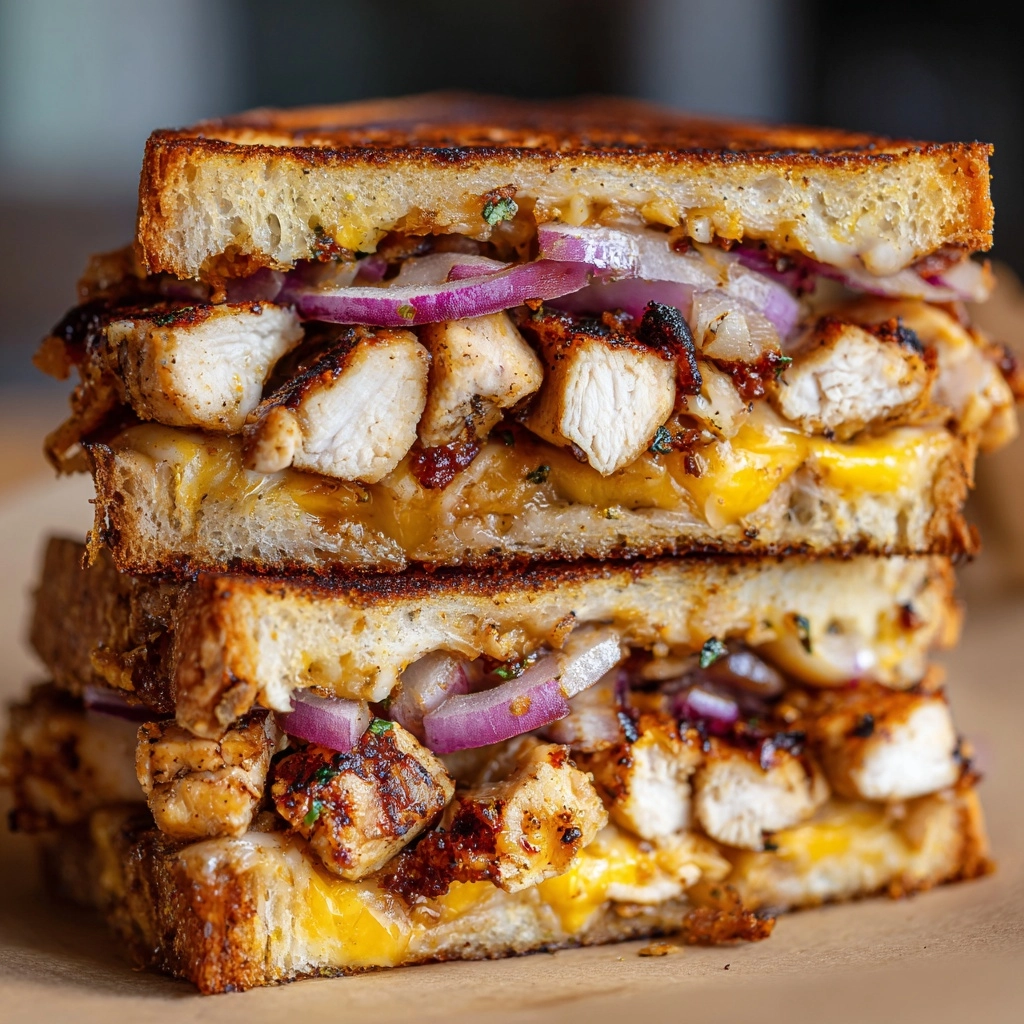 Grilled Mojo Chicken Cuban Sandwich Recipe - Recipe Image
