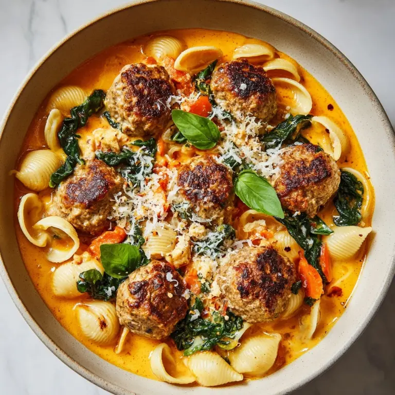 Creamy Italian Meatball Soup Recipe