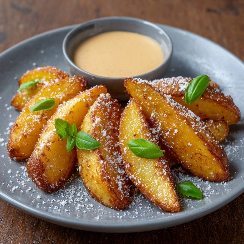 Air Fried Apple Wedges: A Healthy and Delicious Snack Recipe - Recipe Image