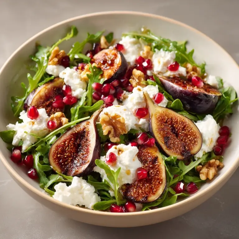 Summer Fig Burrata Salad Recipe