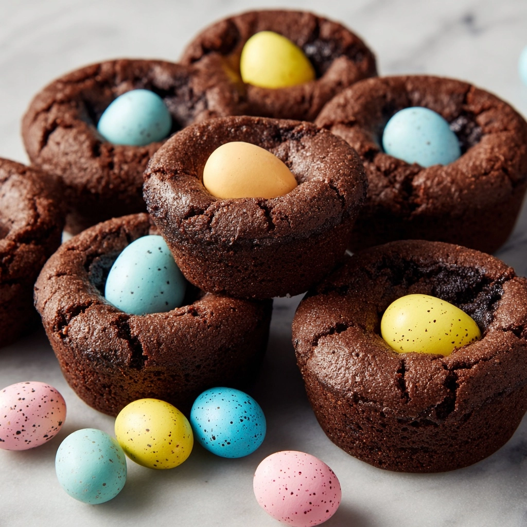 Mini Egg Brownie Bites Recipe - Recipe Image