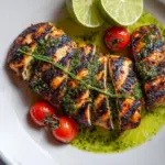 Grilled Salsa Verde Pepper Jack Chicken Recipe