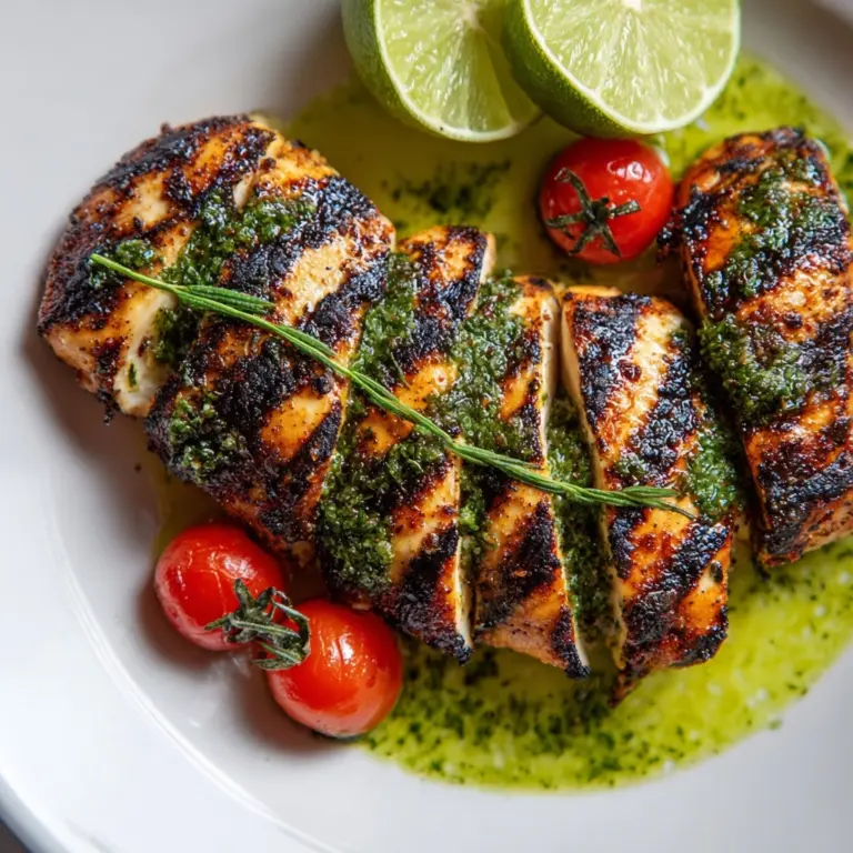 Grilled Salsa Verde Pepper Jack Chicken Recipe