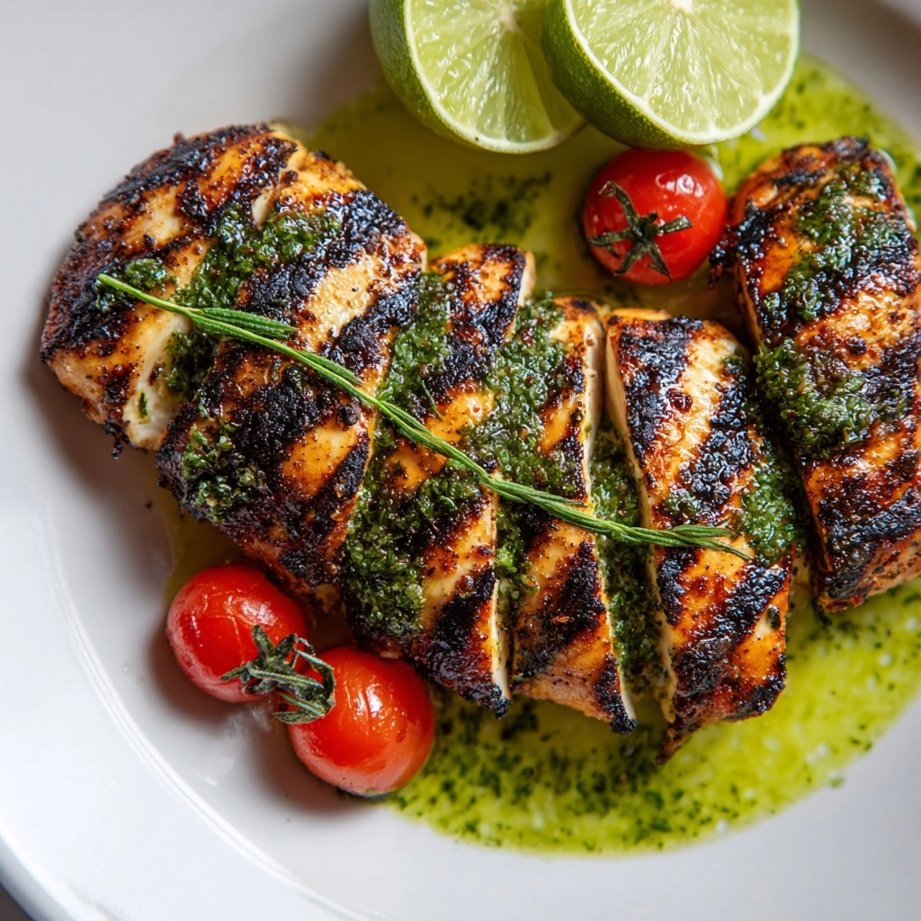 Grilled Salsa Verde Pepper Jack Chicken Recipe