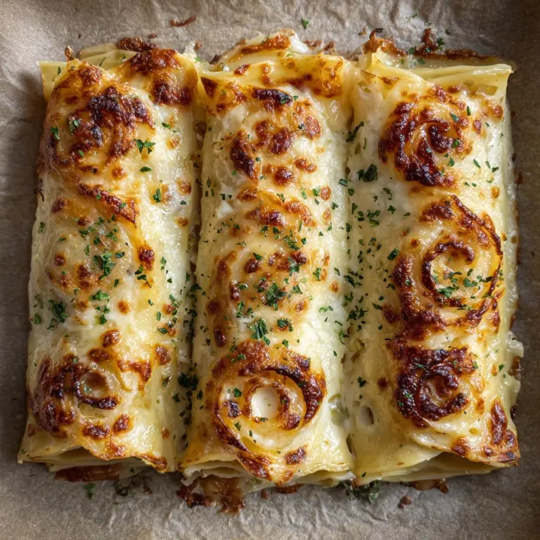 Cheesy Garlic Butter Rollups Recipe